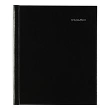 DayMinder Hard-Cover Monthly Planner with Memo Section, 8.5 x 7, Black Cover, 12-Month (Jan to Dec): 2023