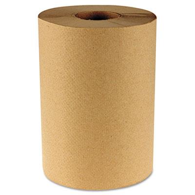 View larger image of Hardwound Paper Towels, 8" x 350ft, 1-Ply Natural, 12 Rolls/Carton
