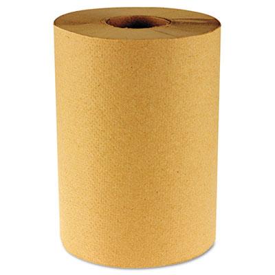 View larger image of Hardwound Paper Towels, Nonperforated 1-Ply Natural, 800 ft, 6 Rolls/Carton