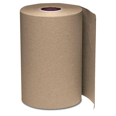 View larger image of Hardwound Roll Towels, 1-Ply, 8" x 350 ft, Natural, 12 Rolls/Carton