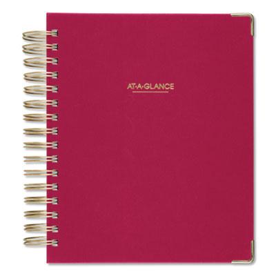 View larger image of Harmony Daily Hardcover Planner, 8.75 x 7, Berry Cover, 12-Month (Jan to Dec): 2024
