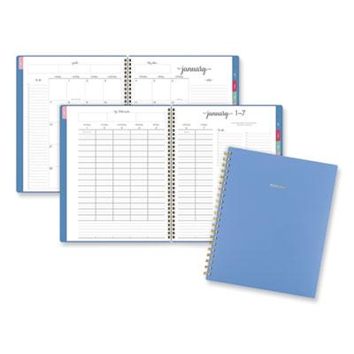 View larger image of Harmony Weekly/Monthly Poly Planner, 11 x 9.38, Blue Cover, 13-Month (Jan to Jan): 2024 to 2025
