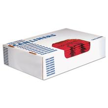 Healthcare Biohazard Printed Can Liners, 8-10 gal, 1.3 mil, 24" x 23", Red, 500/Carton