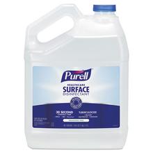 Healthcare Surface Disinfectant, Fragrance Free, 128 oz Bottle, 4/Carton