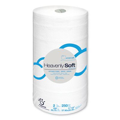 View larger image of Heavenly Soft Paper Towel, 11" x 167 ft, White, 12 Rolls/Carton