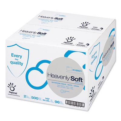 View larger image of Heavenly Soft Toilet Tissue, Septic Safe, 2-Ply, White. 4.1" x 146 ft, 500 Sheets/Roll, 96 Rolls/Carton
