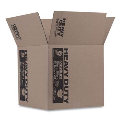 View larger image of Heavy-Duty Boxes, Regular Slotted Container (RSC), 16" x 16" x 15", Brown