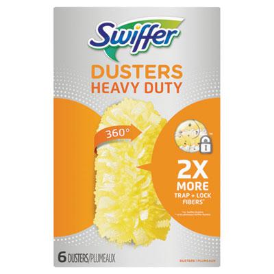View larger image of Heavy Duty Dusters Refill, Dust Lock Fiber, Yellow, 6/box, 4 Boxes/carton