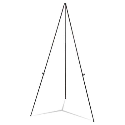 View larger image of Heavy-Duty Instant Setup Foldaway Easel, Adjusts 25" to 63" High, Aluminum, Black