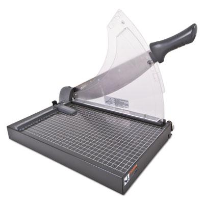 View larger image of Heavy-Duty Low Force Guillotine Trimmer, 40 Sheets, 14" Cut Length, Metal Base, 10.5 X 17.5