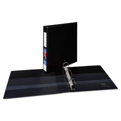 View larger image of Heavy-Duty Non-View Binder with DuraHinge and One Touch EZD Rings, 3 Rings, 1.5" Capacity, 11 x 8.5, Black
