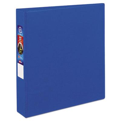 View larger image of Heavy-Duty Non-View Binder with DuraHinge and One Touch EZD Rings, 3 Rings, 1.5" Capacity, 11 x 8.5, Blue