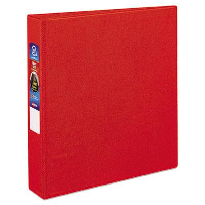 View larger image of Heavy-Duty Non-View Binder with DuraHinge and One Touch EZD Rings, 3 Rings, 1.5" Capacity, 11 x 8.5, Red