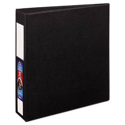 View larger image of Heavy-Duty Non-View Binder with DuraHinge and One Touch EZD Rings, 3 Rings, 2" Capacity, 11 x 8.5, Black