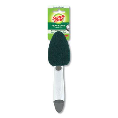 View larger image of Heavy-Duty Soap-Dispensing Dishwand, 2 1/2" x 9 1/2", Yellow/Green