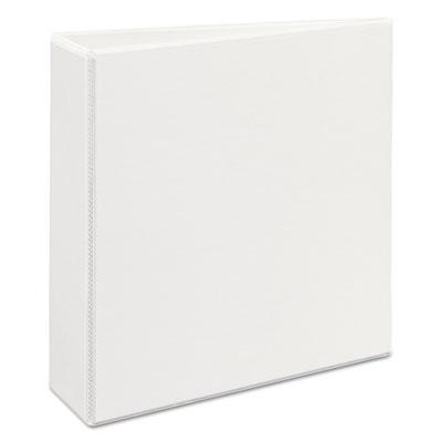 View larger image of Heavy-Duty View Binder with DuraHinge, One Touch EZD Rings and Extra-Wide Cover, 3 Ring, 3" Capacity, 11 x 8.5, White, (1321)