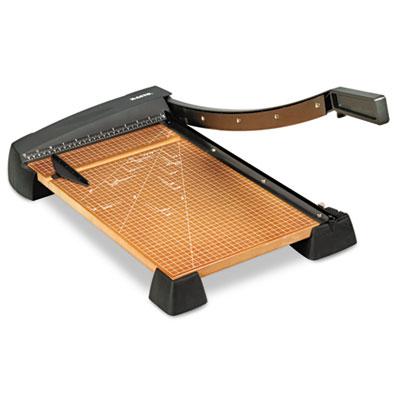 View larger image of Heavy-Duty Wood Base Guillotine Trimmer, 15 Sheets, 18" Cut Length, 12 X 18