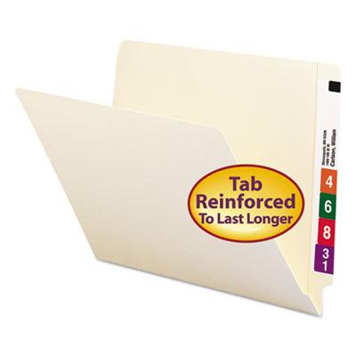 View larger image of Heavyweight Manila End Tab Folders, 9.5" Front, Straight Tab, Letter Size, 100/Box