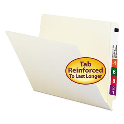 View larger image of Heavyweight Manila End Tab Folders, 9" Front, Straight Tab, Letter Size, 100/Box
