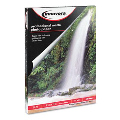 View larger image of Heavyweight Photo Paper, 11 mil, 8.5 x 11, Matte White, 50/Pack