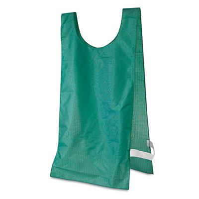 View larger image of Heavyweight Pinnies, Nylon, One Size, Green, 12/Box