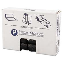 High-Density Commercial Can Liners, 16 gal, 6 mic, 24" x 33", Black, 50 Bags/Roll, 20 Interleaved Rolls/Carton