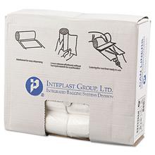 High-Density Commercial Can Liners, 16 gal, 6 mic, 24" x 33", Natural, 50 Bags/Roll, 20 Interleaved Rolls/Carton