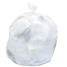 High-Density Waste Can Liners, 16 gal, 6 mic, 24" x 31", Natural, 50 Bags/Roll, 20 Rolls/Carton