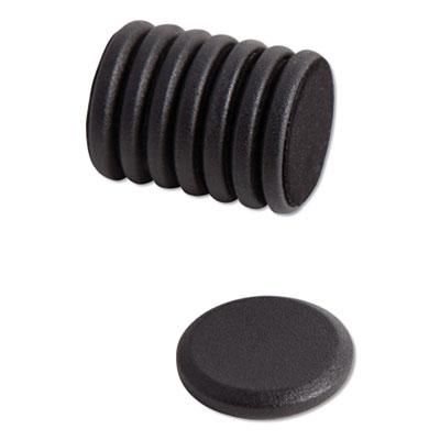 View larger image of High Energy Magnets, Circle, Black, 1.25" Diameter, 8/Pack