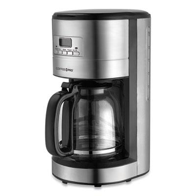 View larger image of Home/Office Euro Style Coffee Maker, Stainless Steel