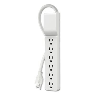 View larger image of Home/Office Surge Protector, 6 Outlets, 10 ft Cord, 720 Joules, White