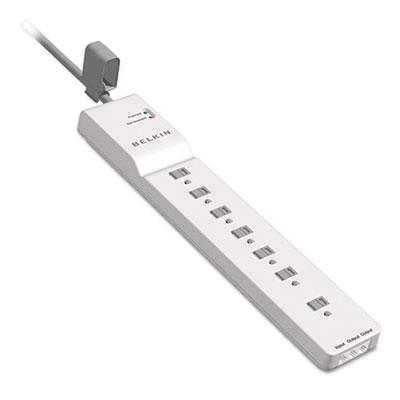 View larger image of Home/Office Surge Protector, 7 Outlets, 6 ft Cord, 2320 Joules, White