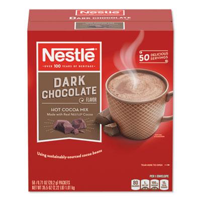 View larger image of Hot Cocoa Mix, Dark Chocolate, 0.71 oz, 50/Box