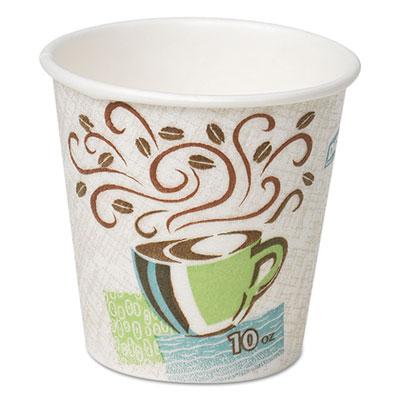 View larger image of Hot Cups, Paper, 10oz, Coffee Dreams Design, 25/Pack