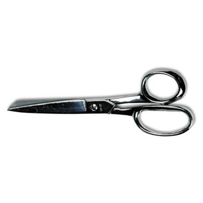 View larger image of Hot Forged Carbon Steel Shears, 8" Long, 3.88" Cut Length, Nickel Straight Handle