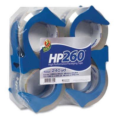 View larger image of HP260 Packaging Tape with Dispenser, 3" Core, 1.88" x 60 yds, Clear, 4/Pack