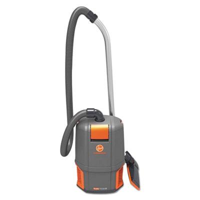 View larger image of HushTone Backpack Vacuum Cleaner, 11.7 lb., Gray/Orange