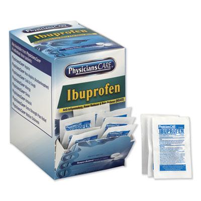 View larger image of Ibuprofen Medication, Two-Pack, 50 Packs/Box