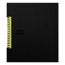Idea Collective Professional Wirebound Hardcover Notebook, 1-Subject, Medium/College Rule, Black Cover, (80) 11 x 8.5 Sheets
