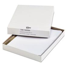 Index Dividers with White Labels, 5-Tab, 11 x 8.5, White, 25 Sets