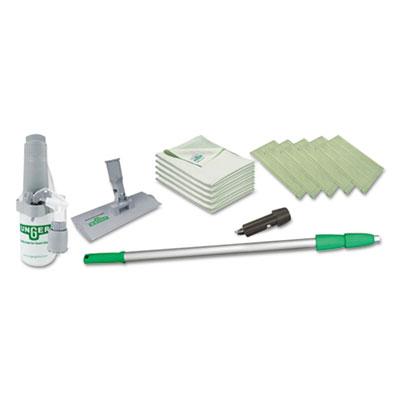 View larger image of Indoor Window Cleaning Kit, Aluminum, 72" Extension Pole With 8" Pad Holder