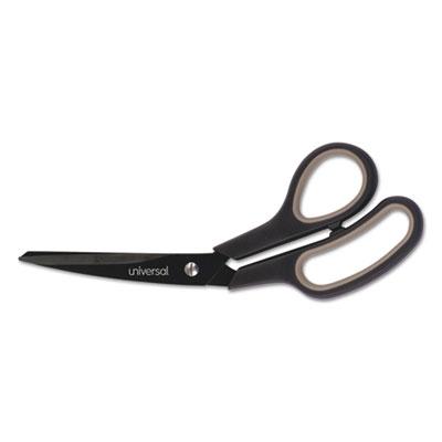 View larger image of Industrial Carbon Blade Scissors, 8" Long, 3.5" Cut Length, Black/Gray Offset Handle