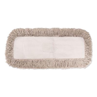 View larger image of Industrial Dust Mop Head, Hygrade Cotton, 24w x 5d, White