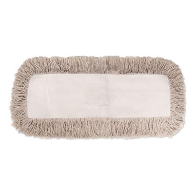 View larger image of Industrial Dust Mop Head, Washable, Hygrade Cotton, 36w x 5d, White