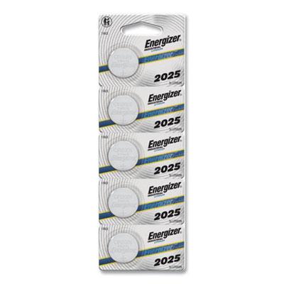 View larger image of Industrial Lithium CR2025 Coin Battery With Tear-Strip Packaging, 3 V, 100/box