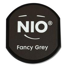 Ink Pad for NIO Stamp with Voucher, 2.75" x 2.75", Fancy Gray