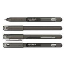 InkJoy Gel Pen, Stick, Medium 0.7 mm, Black Ink, Smoke Barrel, Dozen