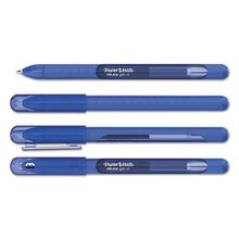 InkJoy Gel Pen, Stick, Medium 0.7 mm, Blue Ink, Translucent Blue Barrel, Dozen