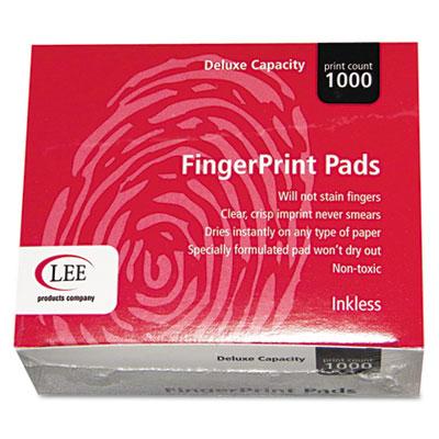 View larger image of Inkless Fingerprint Pad, 2.25" x 175", Black, 12/Pack