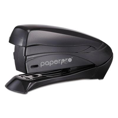 View larger image of Inspire Spring-Powered Half-Strip Compact Stapler, 15-Sheet Capacity, Black